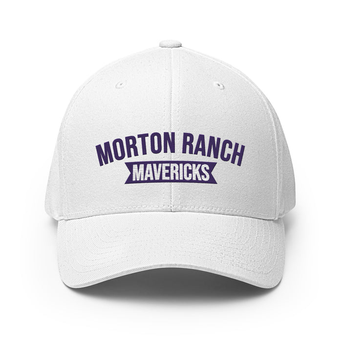 Morton Ranch High School Mavericks FlexFit Baseball Cap 209