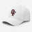 Cy-Fair High School Bobcats Flexfit White Baseball Cap 208