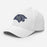 Side view of Flower Mound High School Jaguars Flexfit White Baseball Cap 208