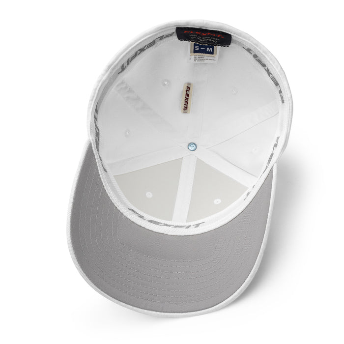 Underside view of Morton Ranch High School Mavericks FlexFit Baseball Cap 206