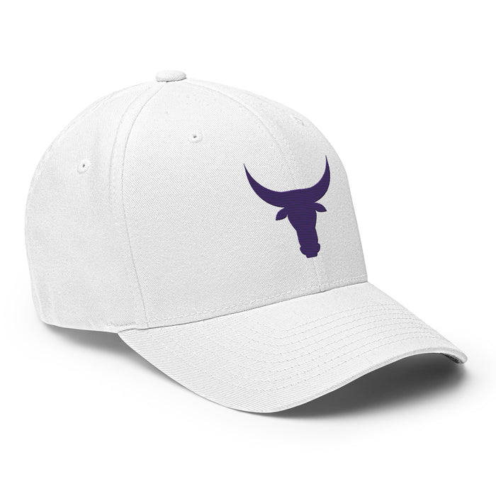 Profile view of Morton Ranch High School Mavericks FlexFit Baseball Cap 202