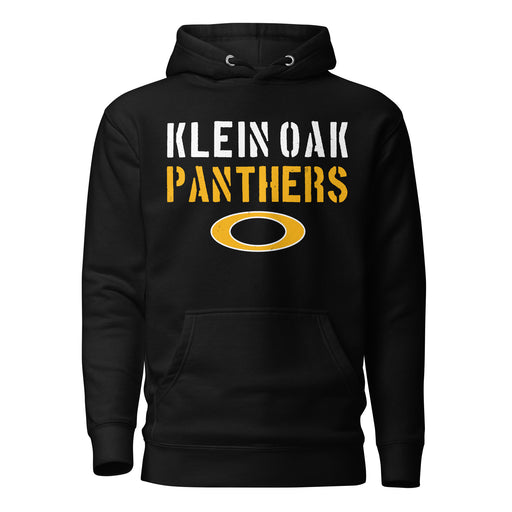 Klein Oak High School Panthers Premium Black Unisex Hoodie 017