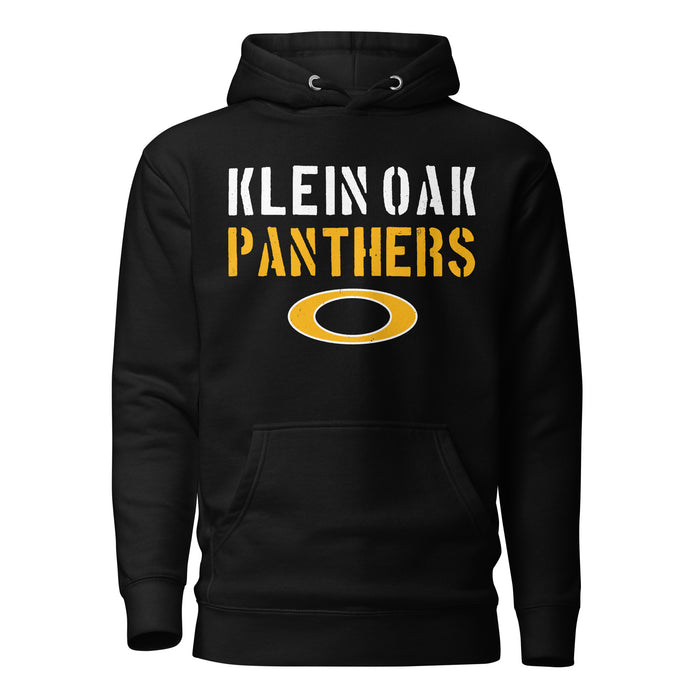 Klein Oak High School Panthers Premium Black Unisex Hoodie 017