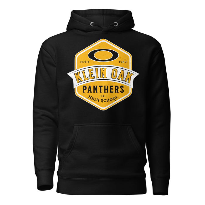 Klein Oak High School Panthers Premium Black Unisex Hoodie 209