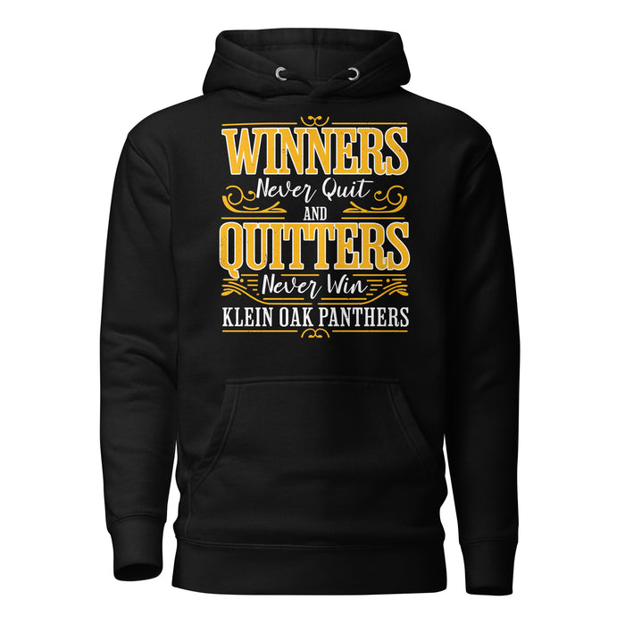 Klein Oak High School Panthers Premium Black Unisex Hoodie 237