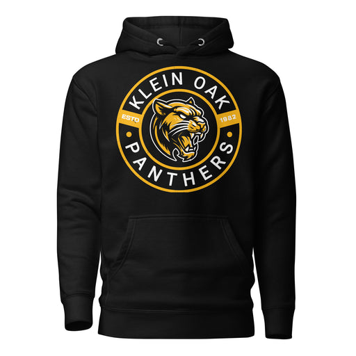 Klein Oak High School Panthers Premium Black Unisex Hoodie 239