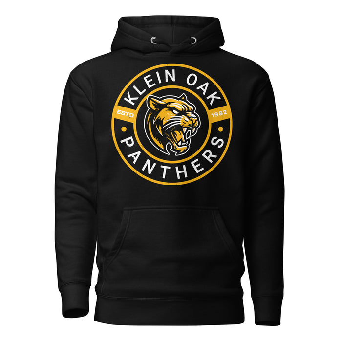 Klein Oak High School Panthers Premium Black Unisex Hoodie 239
