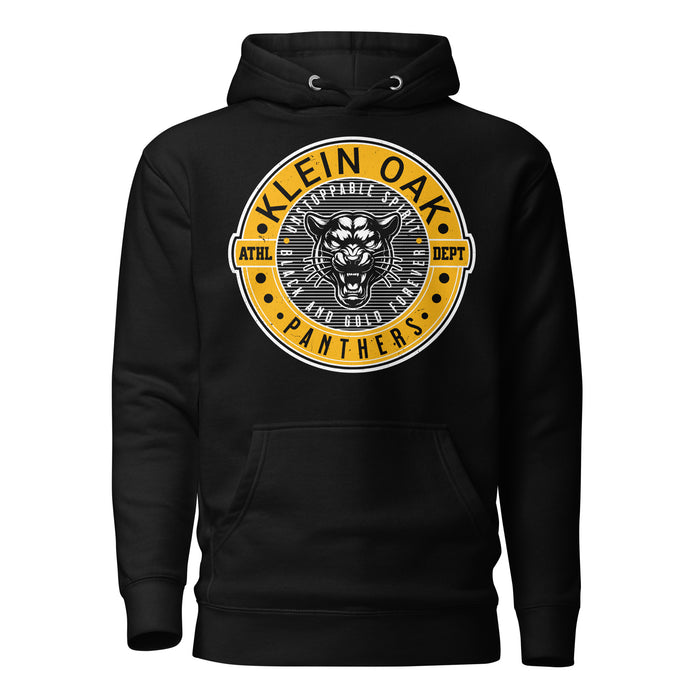 Klein Oak High School Panthers Premium Black Unisex Hoodie 224