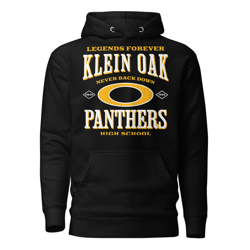 Klein Oak High School Panthers Premium Black Unisex Hoodie 230