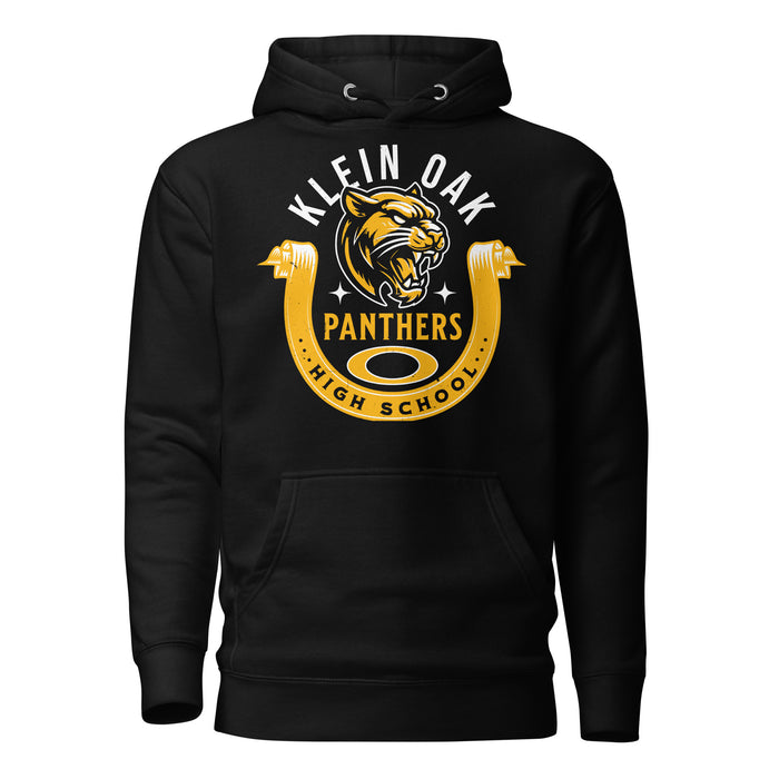 Klein Oak High School Panthers Premium Black Unisex Hoodie 229