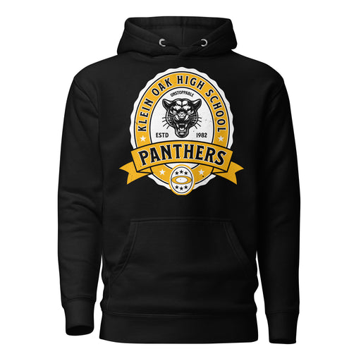 Klein Oak High School Panthers Premium Black Unisex Hoodie 212