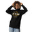 Woman wearing Klein Oak High School Panthers Premium Black Unisex Hoodie 217