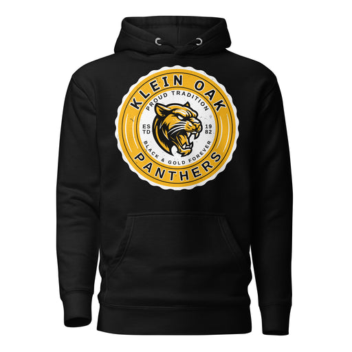 Klein Oak High School Panthers Premium Black Unisex Hoodie 216
