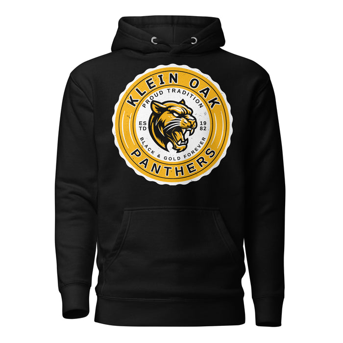 Klein Oak High School Panthers Premium Black Unisex Hoodie 216