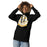 Woman wearing Klein Oak High School Panthers Premium Black Unisex Hoodie 219