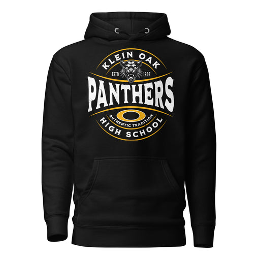 Klein Oak High School Panthers Premium Black Unisex Hoodie 218