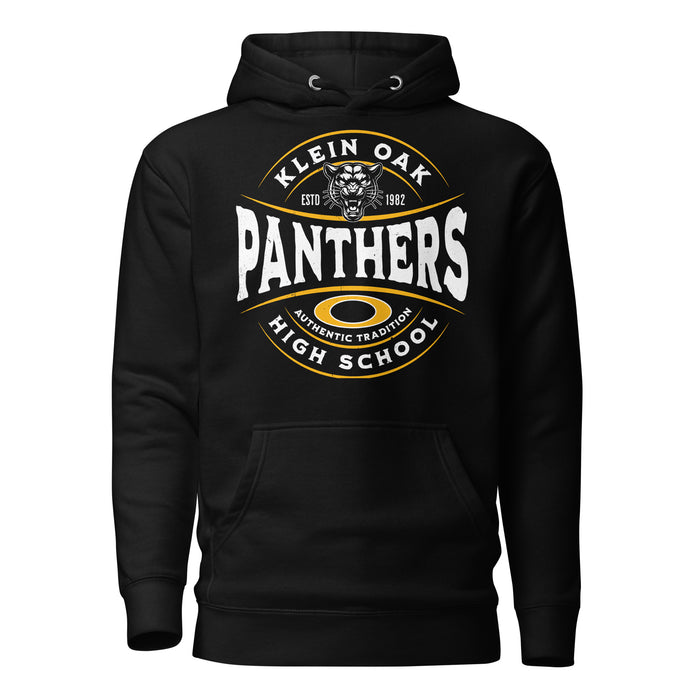 Klein Oak High School Panthers Premium Black Unisex Hoodie 218