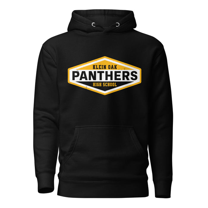 Klein Oak High School Panthers Premium Black Unisex Hoodie 009