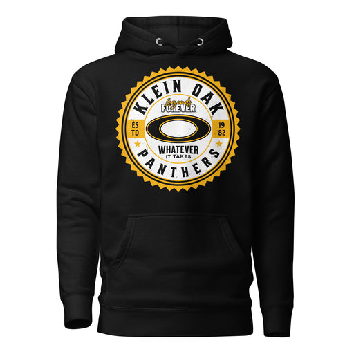 Klein Oak High School Panthers Premium Black Unisex Hoodie 203