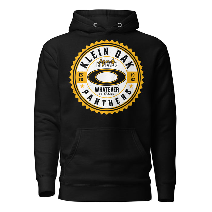 Klein Oak High School Panthers Premium Black Unisex Hoodie 203