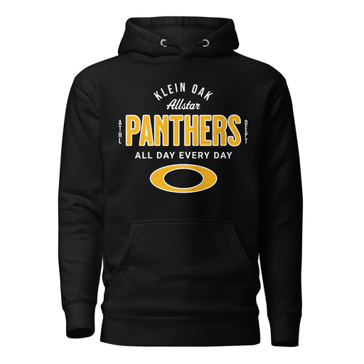 Klein Oak High School Panthers Premium Black Unisex Hoodie 040