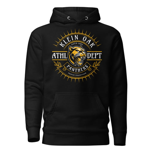 Klein Oak High School Panthers Premium Black Unisex Hoodie 201