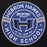 Close-up view of Hebron High School Hawks Black Premium Unisex Hoodie 239
