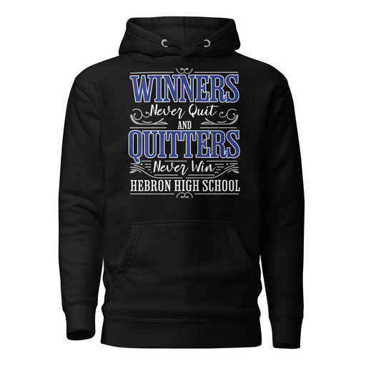 Hebron High School Hawks Black Premium Unisex Hoodie 237