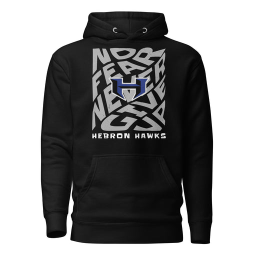 Hebron High School Hawks Black Premium Unisex Hoodie 236