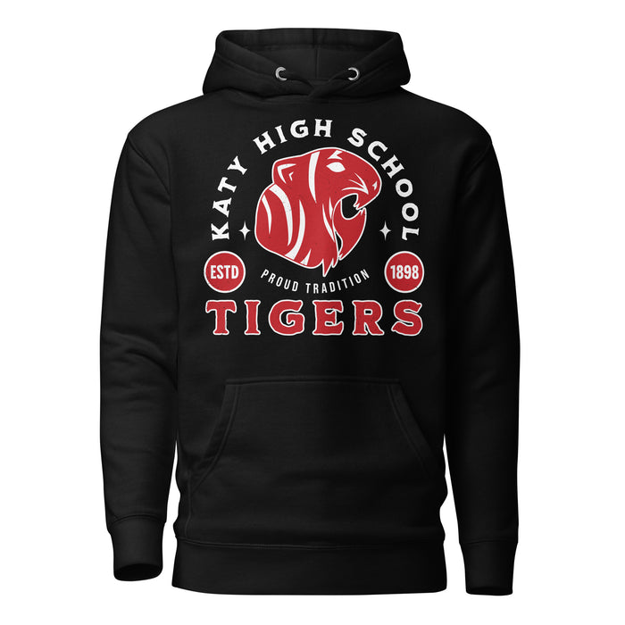 Katy High School Tigers Black Premium Unisex Hoodie 208
