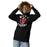 Woman wearing Katy High School Tigers Black Premium Unisex Hoodie 228