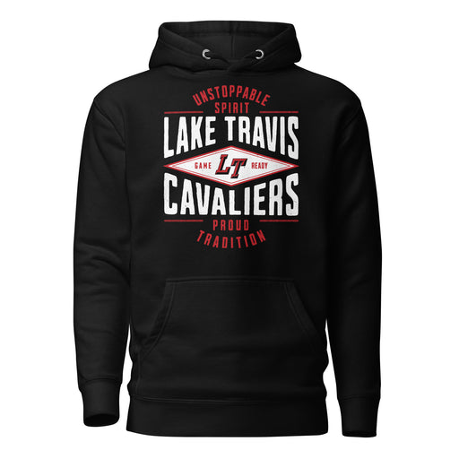 Lake Travis High School Cavaliers Black Premium Unisex Hoodie 210