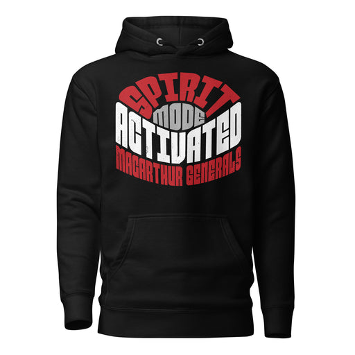 MacArthur High School Generals Black Premium Unisex Hoodie 242