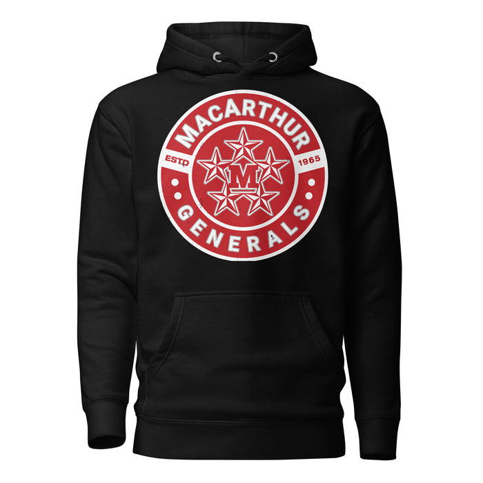MacArthur High School Generals Black Premium Unisex Hoodie 239