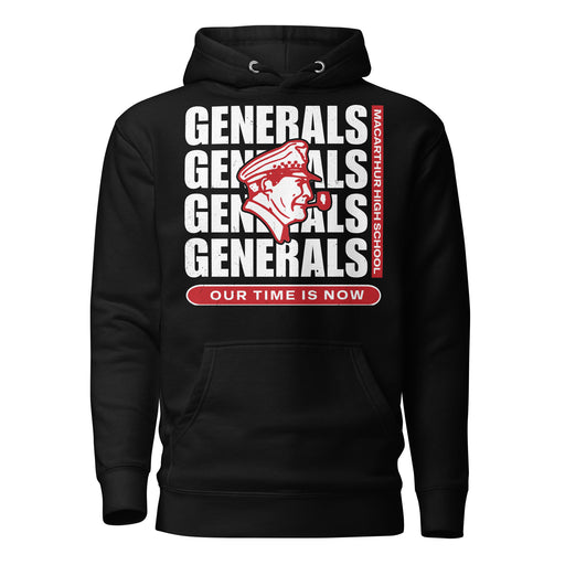 MacArthur High School Generals Black Premium Unisex Hoodie 235