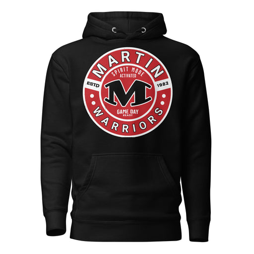 Martin High School Warriors Black Premium Unisex Hoodie 239