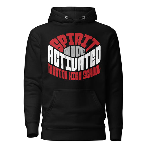 Martin High School Warriors Black Premium Unisex Hoodie 242