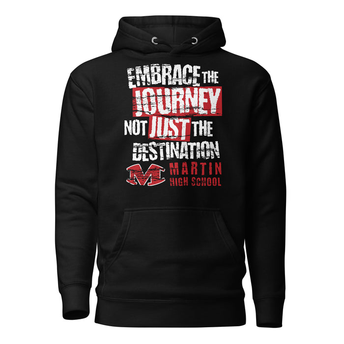 Martin High School Warriors Black Premium Unisex Hoodie 232