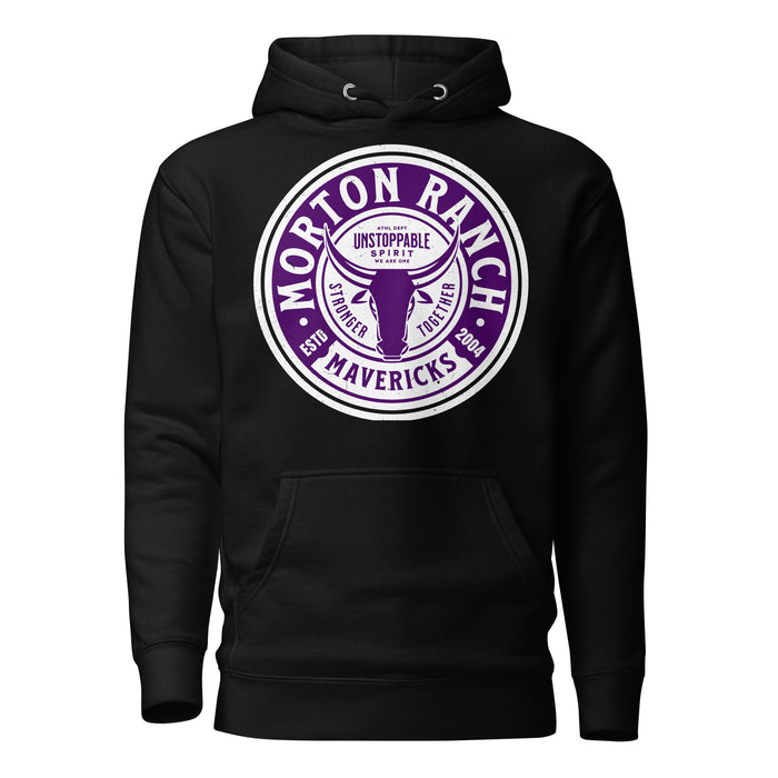 Morton Ranch High School Mavericks Premium Black Unisex Hoodie 220