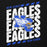 Close-up view of New Caney High School Eagles Black Premium Unisex Hoodie 223