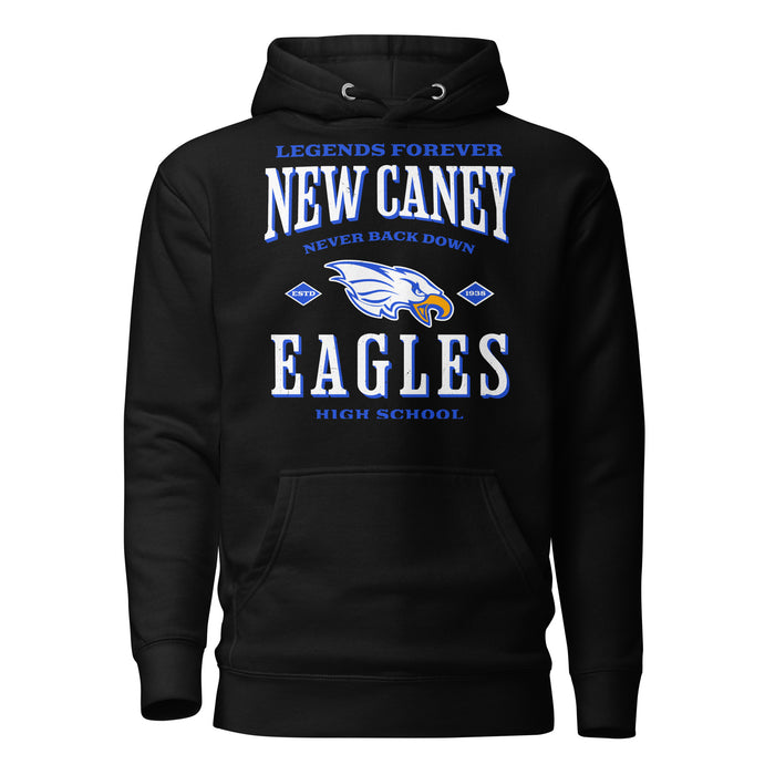 New Caney High School Eagles Black Premium Unisex Hoodie 230
