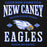 Close-up view of New Caney High School Eagles Black Premium Unisex Hoodie 230
