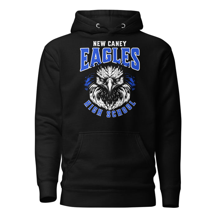 New Caney High School Eagles Black Premium Unisex Hoodie 213