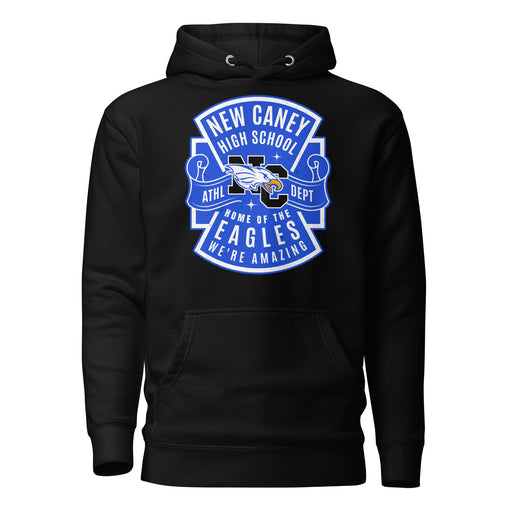 New Caney High School Eagles Black Premium Unisex Hoodie 207