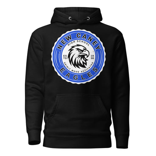 New Caney High School Eagles Black Premium Unisex Hoodie 216