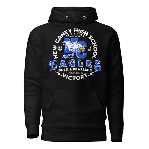 New Caney High School Eagles Black Premium Unisex Hoodie 206