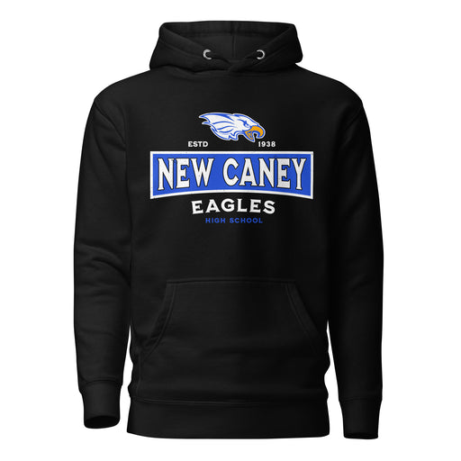 New Caney High School Eagles Black Premium Unisex Hoodie 202