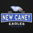 Close-up view of New Caney High School Eagles Black Premium Unisex Hoodie 202