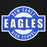 Close-up view of New Caney High School Eagles Black Premium Unisex Hoodie 011