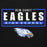 Close-up view of New Caney High School Eagles Black Premium Unisex Hoodie 049